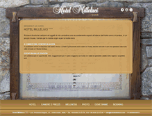 Tablet Screenshot of hotelmilleluci.com